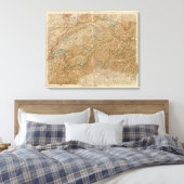 2021 Schweiz Leinwanddruck (Insitu (Schlafzimmer))