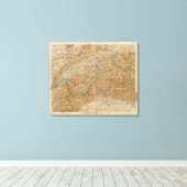 2021 Schweiz Leinwanddruck (Insitu (Holzboden))