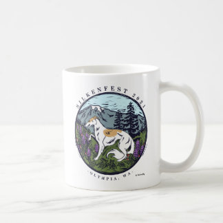 2021 Silken Windhounds Silkenfest Logorunde Kaffeetasse