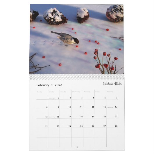 2021 Silverwebforge 3D Landschaftskalender Kalender (Feb 2026)