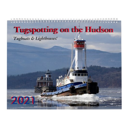 2021 Tugboats & Lighthouses Kalender (Titelbild)