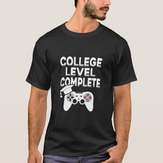 2021 Uni Level Complete Gamer Abschluss für H T-Shirt (Vorderseite)