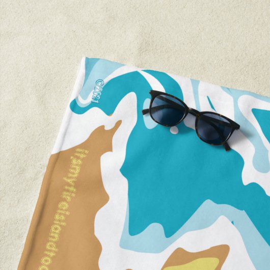 2021- Vaccine Power-UP Strandtuch (Beispiel)