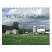 2021 Vermont Barns - Kalender (Titelbild)