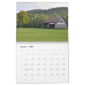 2021 Vermont Barns - Kalender (Jan 2027)