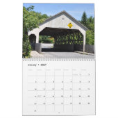 2021 Vermont Bridges Kalender (Jan 2027)
