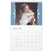 2021 Vintager Mauerkalender für Kinder Kalender (Feb 2027)