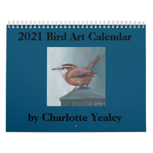 2021 Vogelkunstkalender von Charlotte Yealey Kalender