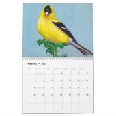 2021 Vogelkunstkalender von Charlotte Yealey Kalender (Feb 2026)