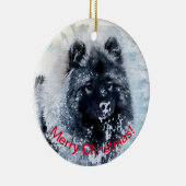 2021 Weihnachtsfeier Keramik Ornament (Rechts)