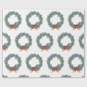 2021 Weihnachtsginger Jar Geschenkpapier (Flach)