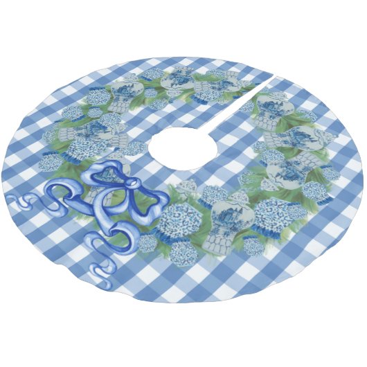 2021 Weihnachtsginger Jar Keramik Ornament Polyester Weihnachtsbaumdecke (Schrägansicht)