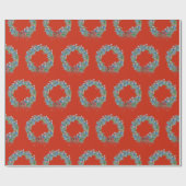 2021 Weihnachtsginger Jar Wrapping Paper Geschenkpapier (Flach)