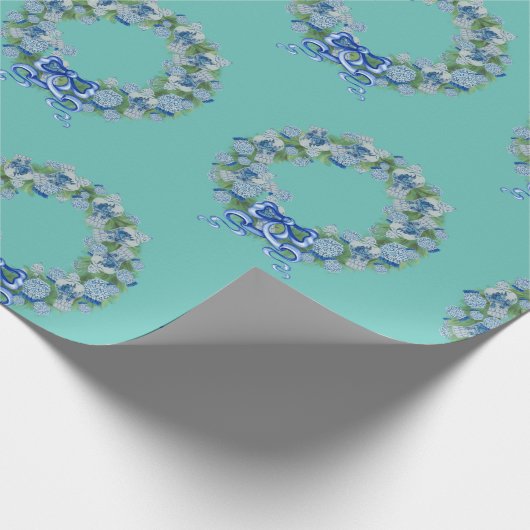 2021 Weihnachtsginger Jar Wrapping Paper Geschenkpapier (Ecke)