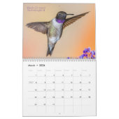 2021 Western Hummingbirds Fotografie Kalender (Mär 2026)
