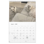 2021 Westie and Hogs Calendar Kalender (Mär 2027)