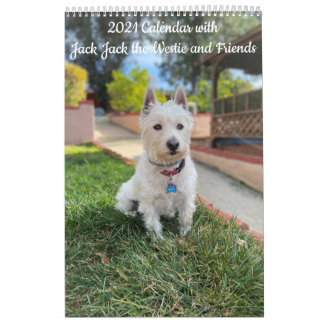 2021 Westie and Hogs Calendar Kalender