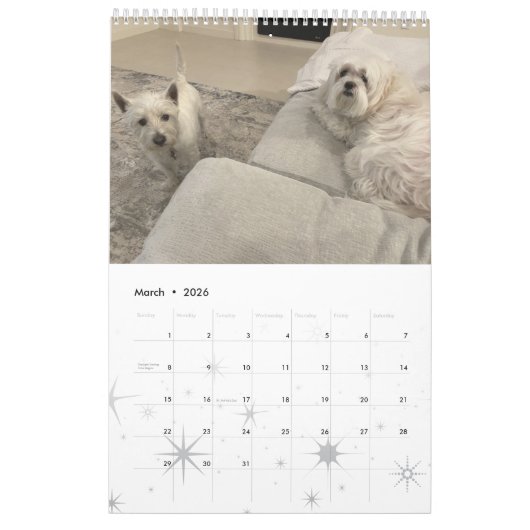 2021 Westie and Hogs Calendar Kalender (Mär 2026)