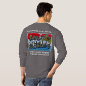 2021 Wiedersehen Long Sleeve 65. Infanterieabteilu T-Shirt (Schwarz voll)