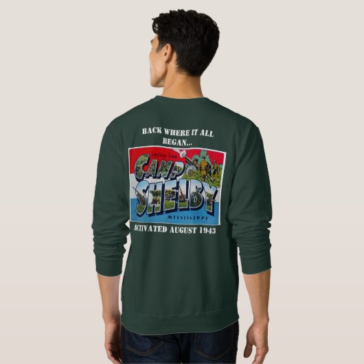 2021 Wiedersehen Sweatshirt 65. Infanterieabteilun (Schwarz voll)