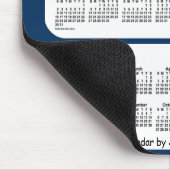 2022-2024 Police Box Blue 3 Year Calendar by Janz Mousepad (Ecke)