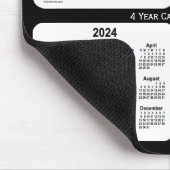 2022-2025 Schwarz-Weiß-Kalender von Janz Mousepad (Ecke)
