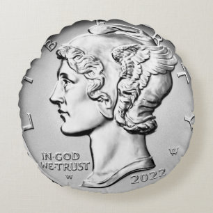 2022 $25 Palladium American Eagle Rundes Kissen