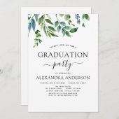 2022 Abschluss Botanische Vegetation Einladung (Vorne/Hinten)