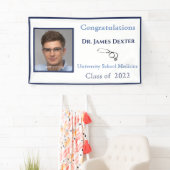 2022 Abschluss Medical School Stethoscope Banner (Insitu)