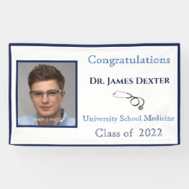 2022 Abschluss Medical School Stethoscope Banner