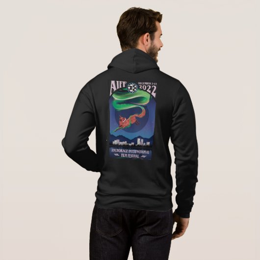 2022 AIFF Hoodie (Schwarz voll)