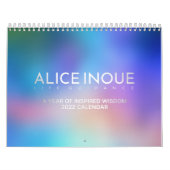 2022 Alice Inoue Life Guidance Calendar Kalender (Titelbild)