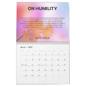 2022 Alice Inoue Life Guidance Calendar Kalender (Mär 2027)