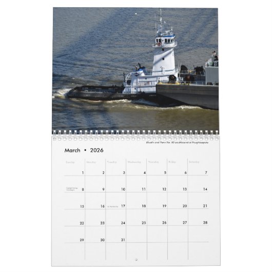 2022 Bluefin & Penn No. 80 Kalender (Mär 2026)