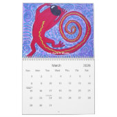 2022 Calendar~Lizards in Sonnenbrille Kalender (Mär 2026)
