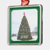 2022 Christmas Lobster Trap Tree Rockland Ornament Aus Metall (Links)