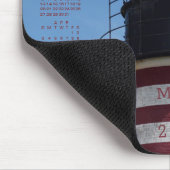2022 Classic West Quoddy Red Lighthouse Calendar Mousepad (Ecke)