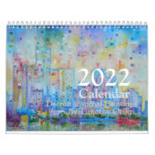 2022 Detroit inspired Calendar Kalender (Titelbild)