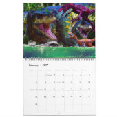 2022 DINOSAUR WORLD CALENDAR: Kids Calendar Print Kalender (Feb 2027)