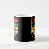 2022 erledigt Nicht mein Problem noch einmal Retro Kaffeetasse (Mittel)