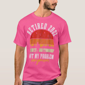 2022 erschöpft Nicht mein Problem noch lustiger Rü T-Shirt