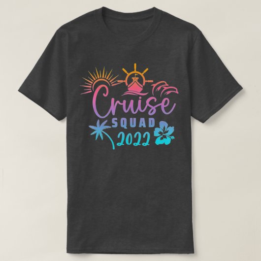 2022 Family Cruise Men Women Boys Girls Segeln T-Shirt (Design vorne)