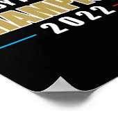 2022 Fantasy Football Champion USA Football Poster (Ecke)