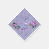 2022 Farbe des Jahres Wasser Reflektoren Serviette (Ecke)