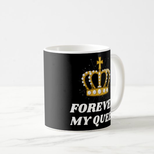 2022 Forever My Queen British Pride Wertschätzung Kaffeetasse (VorderseiteRechts)