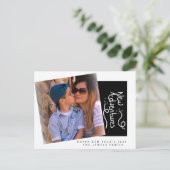 2022 Foto-Handschrift auf der Postkarte (Stehend Vorderseite)