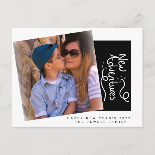 2022 Foto-Handschrift auf der Postkarte (Vorderseite)