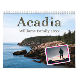 2022 Foto-Kalender des Acadia Nationalparks Kalender