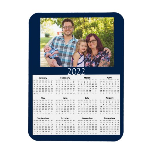 2022 Foto-Kalender - Mindesthandbuch Magnet (Vertikal)