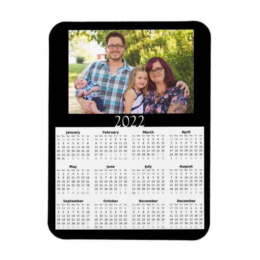 2022 Foto-Kalender - Mindesthandbuch Magnet (Vertikal)